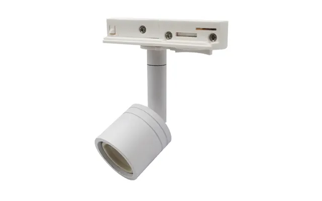 1-faset Gu10 Skinnespot - Hvid, Uden Lyskilde, 1f3w