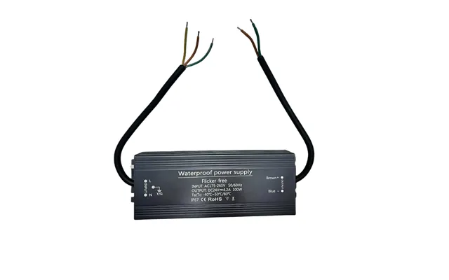 100w 24v Dc Strømforsyning - 4.1a, Ip67, Flicker Free