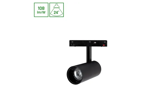 12w System Shift Basic M Til 48v Skinne - 4000k, Neutral Hvid, Ip20, Magnetisk Skinnespot