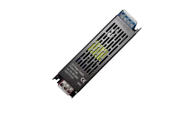 200w 12v Dc Strømforsyning - 16,6a, Ip20 Indendørs, Flicker Free