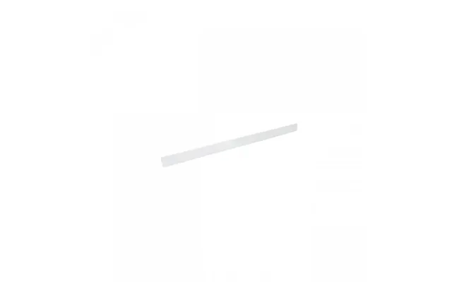 2m Hvid Profil Til Led Strips - 2000x9x6.3 Mm, Pc Plast