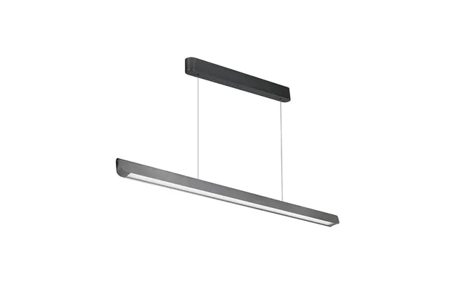 36w Led Lineært Pendel Armatur, 3in1 Cct - 2880lm, Mat Grå, Samsung Led, Inkl