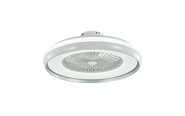 45w Ventilator Med Loftslys Rf Kontrol Cct 3 I 1 - Ac Motor, Grå Ring