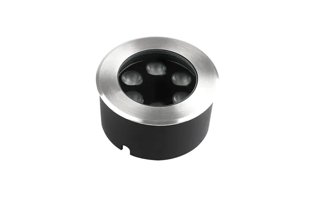 6w Led Nedgravningsspot - Ip67, Sølv Hus, 3000k, Inkl. Lyskilde