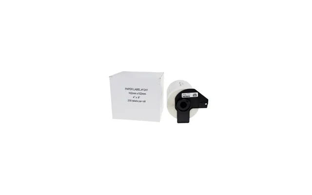 Brother Dk11241 Shipping Etiketter Store 102 X 152mm 200 Etiketter Kompatibel