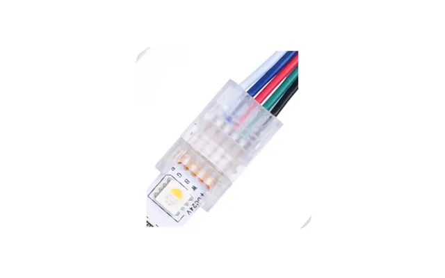 Led Strip Samler Til Løse Ledninger - 10mm, Rgbw, Ip20, 5v-24v
