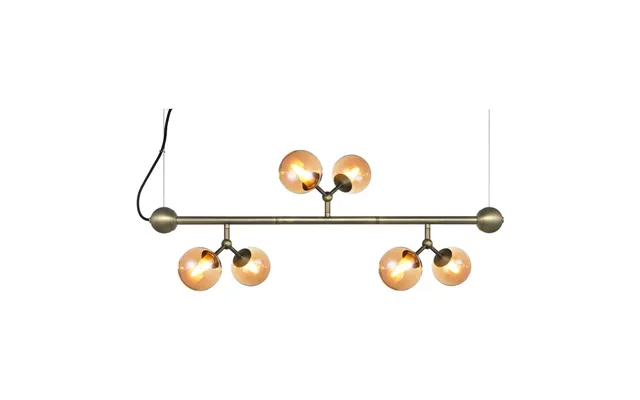 Outlet Halo Design - Atom Langbord Mini Oxid Med 6 Glas 6xg9