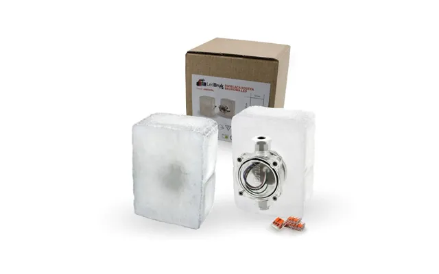 Outlet Led Sten Til Belægning 140x100x60 Mm I Rgbw - 24v