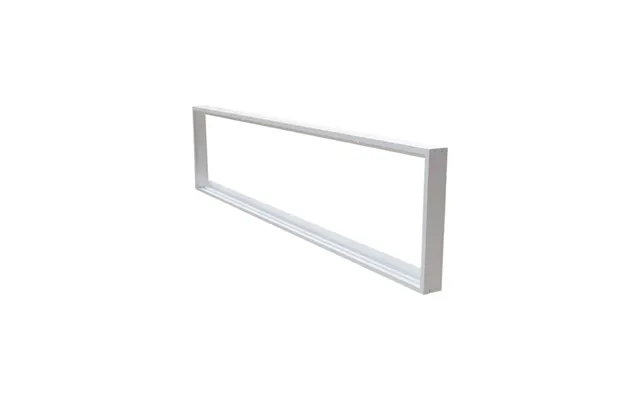 Outlet Ramme Til 120x30 Led Panel - Samlesæt, Hvid Kant