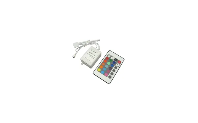 Rgb Kontroller Med Fjernbetjening - 12v 72w , 24v 144w , Infrarød