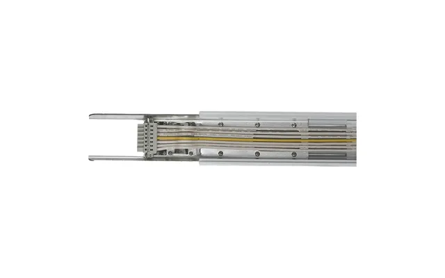 S Line Følgeskinne - 8 Ledere, Hvid, For Lineære Trunking Lys