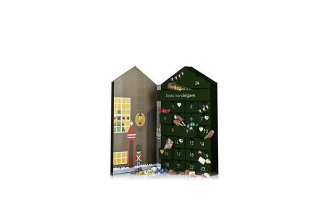 Kæmpe Chokolade-julekalender 2026 Luksus Cocoture Kalenderhus 1265g