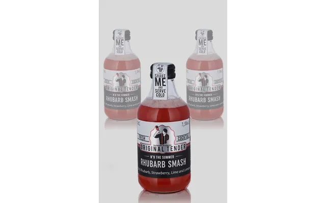 Original Tender Bottled Rhubarb Smash 20 Cl