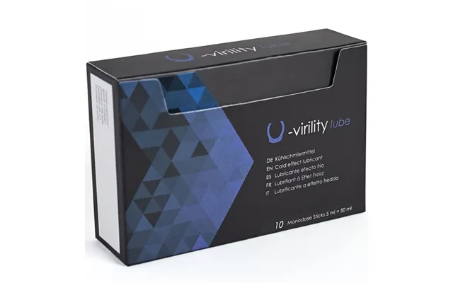 500cosmetics 500 Cosmetics - U-virility Lube Cold Effect Lubricant 10 X 5 Ml