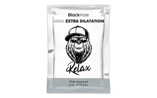 Black Hole Water Based Gel Extra Dilatation 6 Ml Single Dose