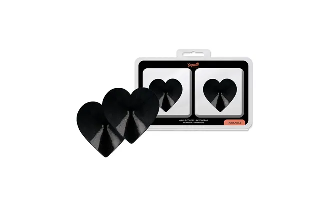 Coquette Accessories Coquette Chic Desire - Nipple Covers Black Hearts
