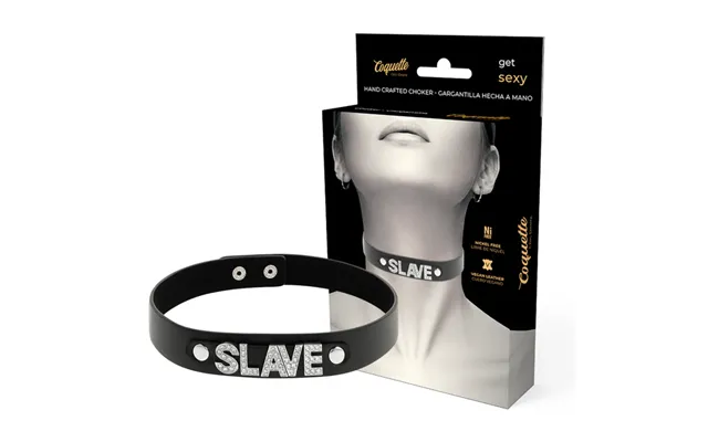 Coquette Accessories Coquette Chic Desire - Slave Vegan Leather Choker
