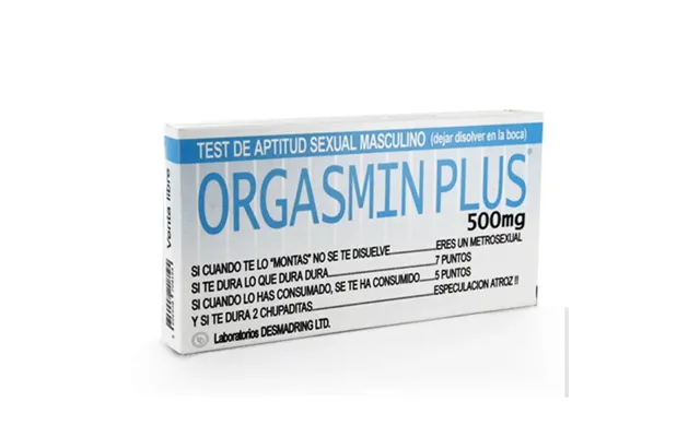 Diablo Goloso Orgasmin Plus Male Candy Box