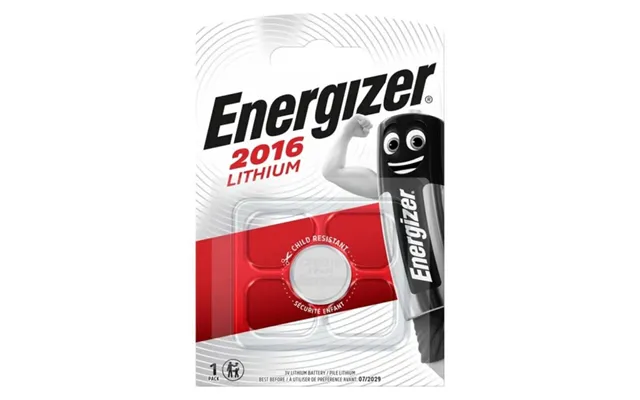 Energizer Battery Lithium Button Cr2016 3v 1 Unit