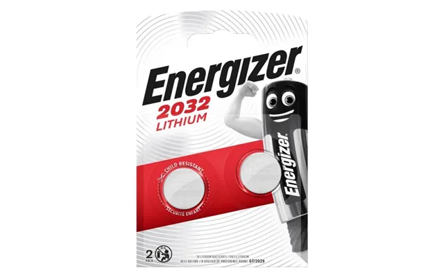 Energizer Battery Lithium Button Cr2032 3v 2 Unit