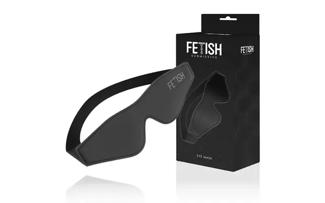 Fetish Submissive Bondage Fetish Submissive - Vegan Leather Mask With Noprene Lining