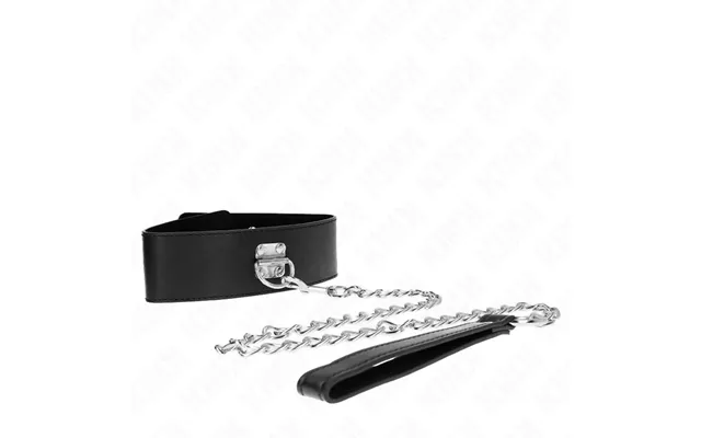 Kink Collar & Gag Kink - Basic Model Collar With Leash 65 Cm Model 0