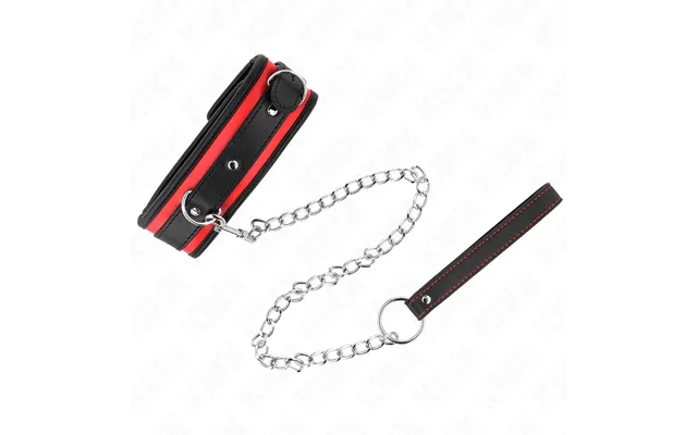 Kink Collar & Gag Kink - Heavy Necklace With Belt 65 Cm Model 2 Adjustable 36