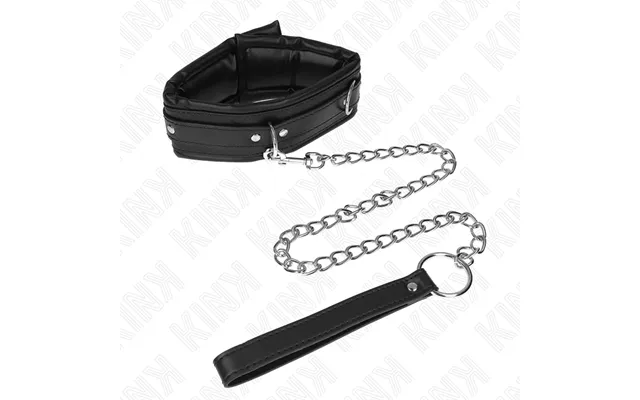 Kink Collar & Gag Kink - Heavy Necklace With Belt 65 Cm Model 4 Adjustable 36