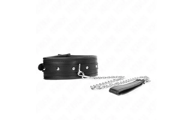 Kink Collar & Gag Kink - Necklace With Shiny Buckle Strap 65 Cm 48