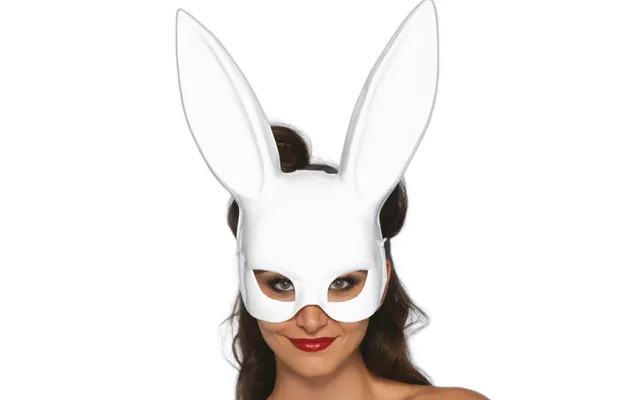Leg Avenue Accessories Leg Avenue - Masquerade Rabbit Mask White