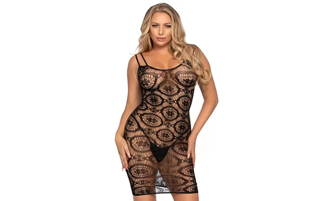 Leg Avenue Dresses Leg Avenue - Daisy Crochet Mini Dress One Size
