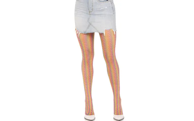 Leg Avenue Hosiery Leg Avenue - Multicolor Crochet Stockings