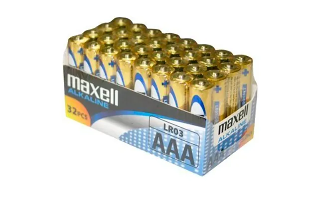 Maxell Battery Aaa Lr03 Pack*32 Uds