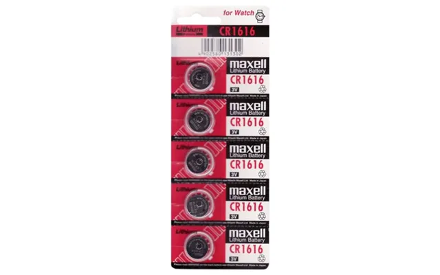 Maxell Battery Litio Cr1616 3v 5uds