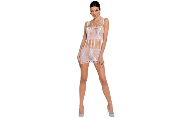 Passion Woman Passion - Woman Bs090 White Bodystocking One Size