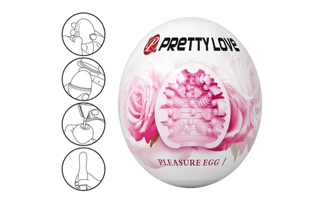 Pretty Love Flirtation Pretty Love - Male Masturbator Egg Pink