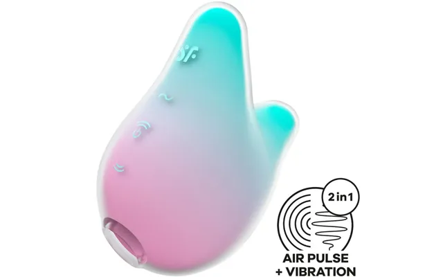 Satisfyer Mermaid Vibes - 9,5 Cm Mint Pink
