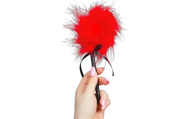 Secretplay 100% Fetish Secretplay - Red Marabou Duster
