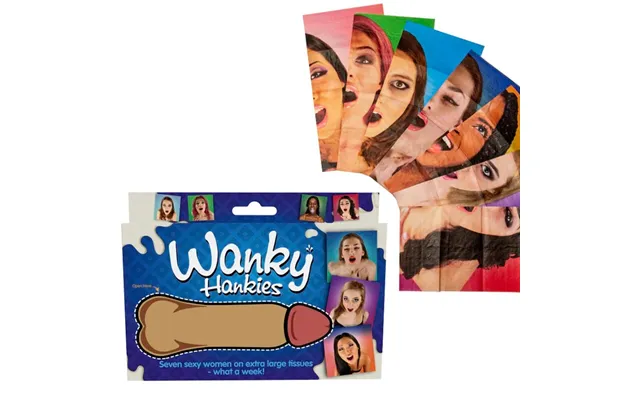 Spencer & Fletwood Spencer & Fleetwood - Wanky Hankies 7 Extra Large Women's Handkerchiefs