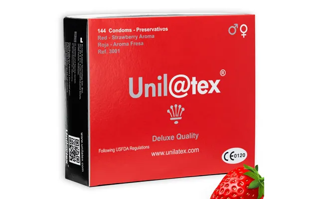 Unilatex Red Strawberry Preservatives 144 Units