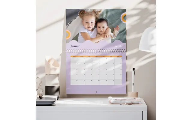 Farveglad Kalender - Dobbeltsidet