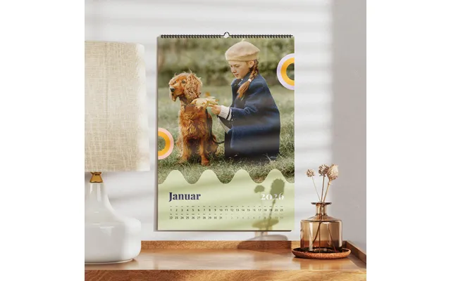 Farveglad Kalender - Smal Design