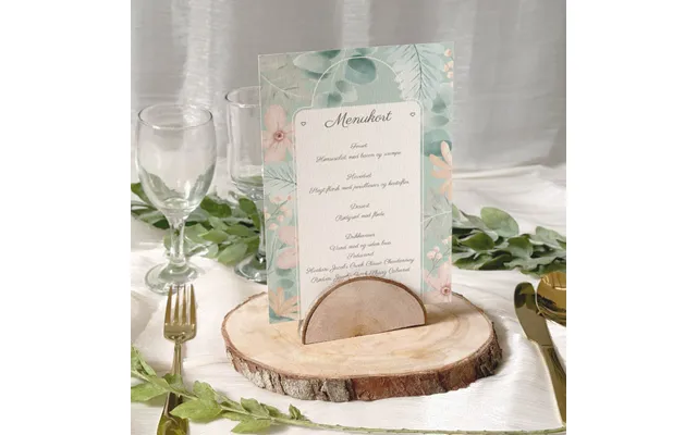 Menukort Til Konfirmation - Design 10