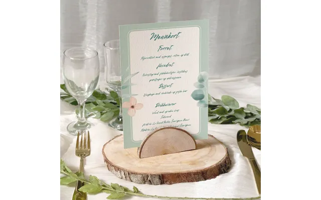 Menukort Til Konfirmation - Design 11