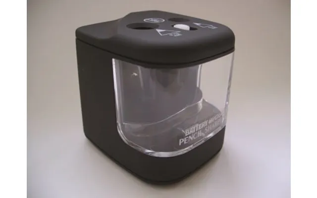 Blyantspidser Bordmodel Med Batteri, Sort - Büngers