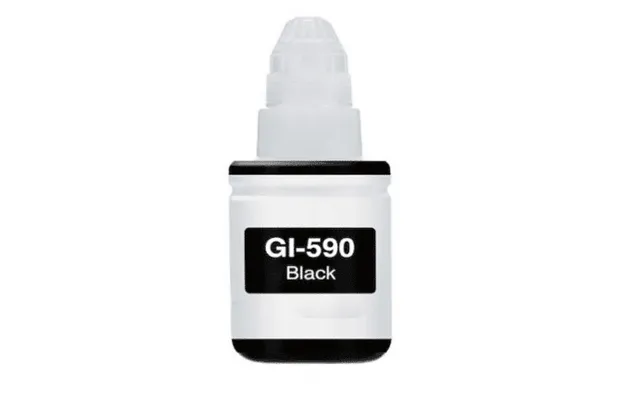 Canon Gi-590bk Sort Blækrefill Kompatibel 1603c001 - 135ml