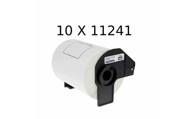 Rabatpakke - 10 Stk Brother Dk11241 Shipping Etiketter Kompatibel 10 X 200 Stk 102 X 152mm