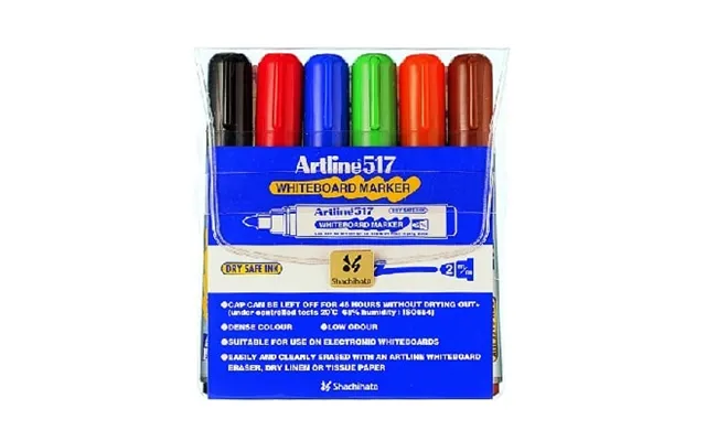 Whiteboard Marker Artline - Sæt Med 6 Stk.