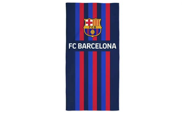 Fc Barcelona Badehåndklæde - 70 X 140 Cm