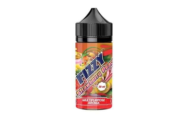 Fizzy Strawberry Peach Aroma Væske - 30 Ml